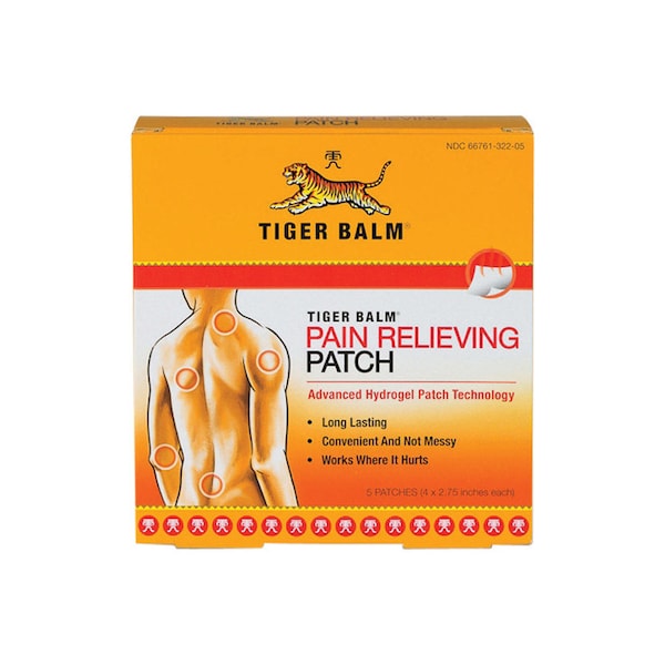 Tiger Balm Tiger Balm Pain Relief Patch 5 pk 39278322002 - main